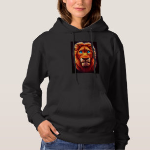 Koning van het Oerwoud Wilde in de Afrikaanse Rega Hoodie