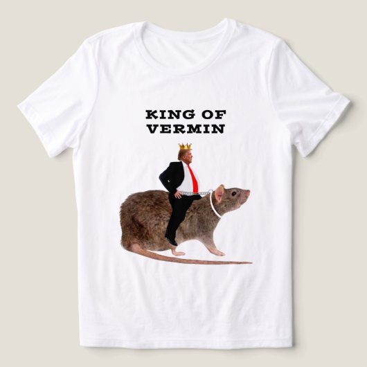 Koning van het Ongedierte Basic T-shirt (Design voorkant)