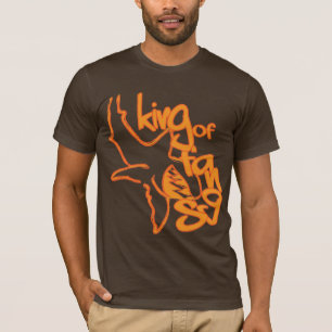 Koning van het Sinaasappel Fangs T-shirt
