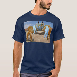 Koning van het strand t-shirt