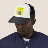 koning van het vierkant dansen trucker pet (In situ)