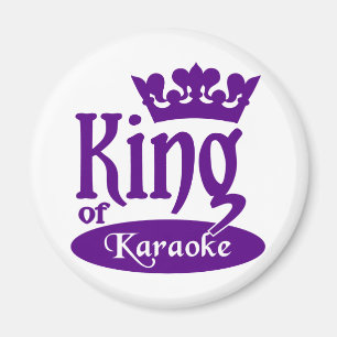 Koning van Karaoke magnet Magneet