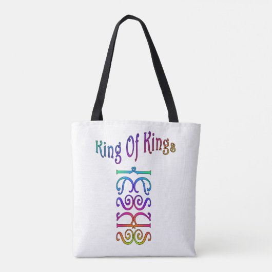 Koning van Kings Bag Tote Bag (Achterkant)