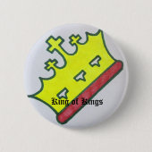 Koning van Kings Button (Voorkant)