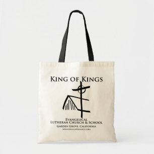 Koning van Kings Canvas tas