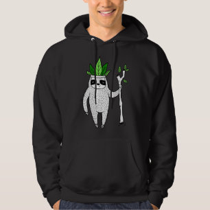 Koning van luiaard hoodie