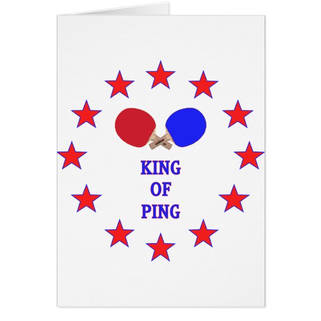 Koning van Ping Pong (Voorkant)