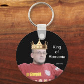 Koning van Roemenië - sleutelhanger (Voorkant)