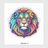 Koning van Stickers Het Lion's Realm (Vel)