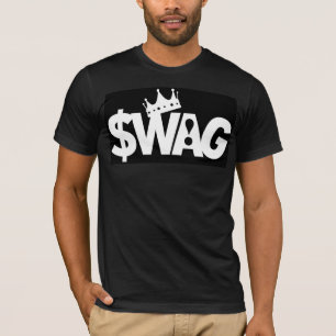 Koning van Swag (zwart) T-shirt