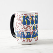 Koning van Teabagging Magische Mok (Voorkant links)