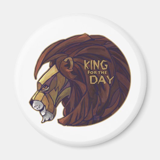 Koning voor de Dag Magneet (Voorkant)