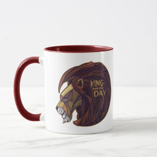 Koning voor de Dag Mok (Links)