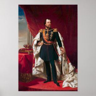 Koning William III van Nederland Poster