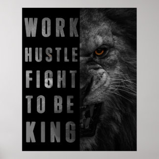 Koning worden poster