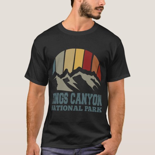 koningen canyon nationaal park t-shirt (Voorkant)