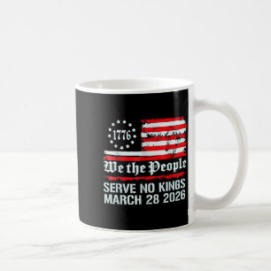 Koningen in Amerika 28 maart 2026 koningsdag grapp Koffiemok