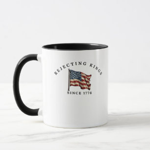 Koningen verwerpen sinds 1776, Amerikaanse stijl Mok