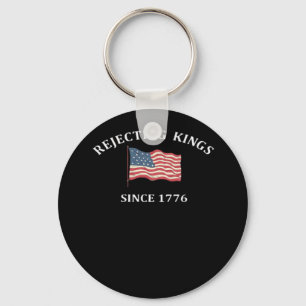 Koningen verwerpen sinds 1776 Klassieke stijl Sleutelhanger