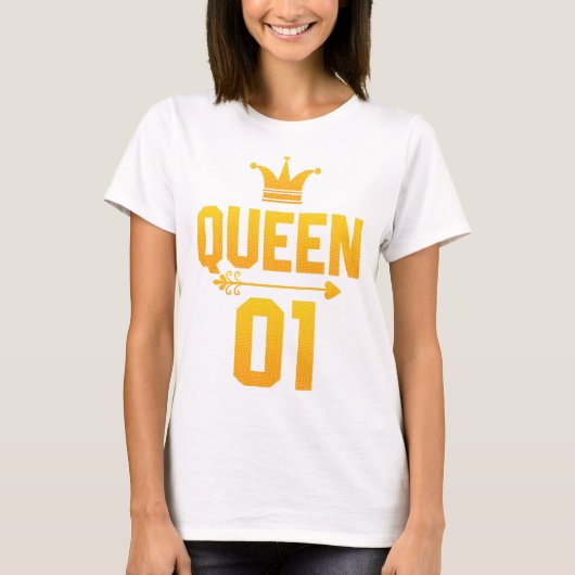 Koningin 01 t-shirt (Voorkant)