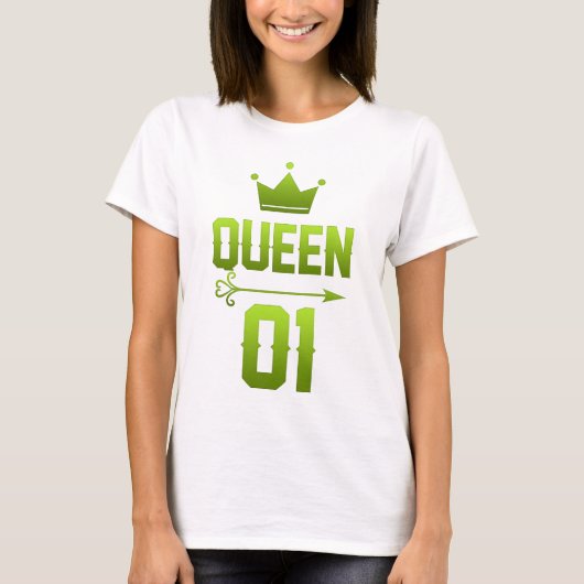 Koningin 01 t-shirt (Voorkant)