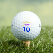 Koningin 10 golfballen (Insitu Shirt)