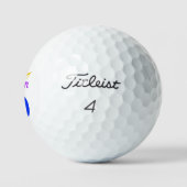 Koningin 10 golfballen (Logo)