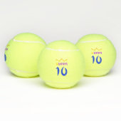 Koningin 10 tennisballen (Multi)