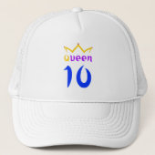 Koningin 10 trucker pet (Voorkant)
