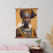 Koningin 1 hangend wandkleed (Slaapkamer)