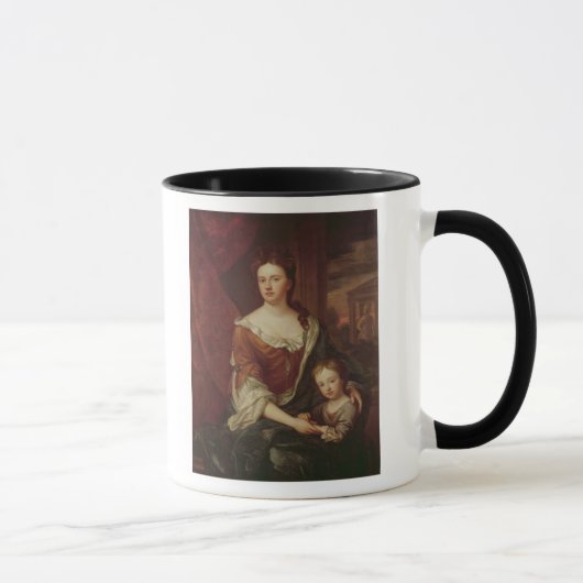 Koningin Anne en William van Gloucester Mok (Rechts)