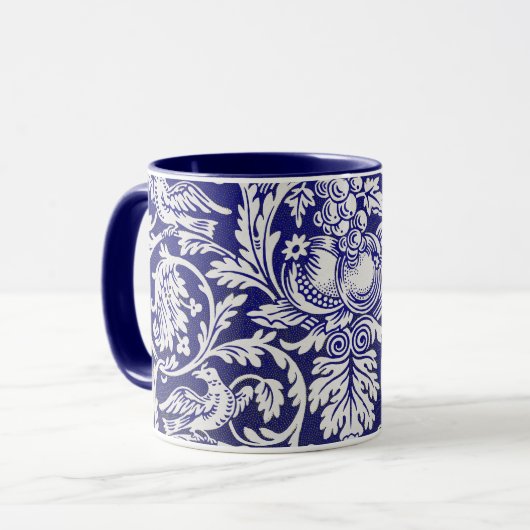 Koningin Anne Pattern, William Morris Coffee Mok (Voorkant links)