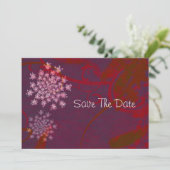 Koningin Anne redt de datum Save The Date (Staand voorkant)