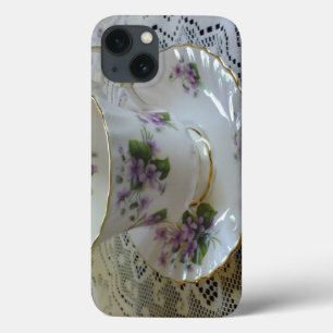koningin Anne Violets Tea iPad Case