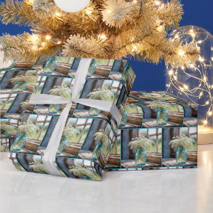 Koningin Anne's Kant in Mason Jar Cadeaupapier