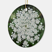 koningin anne's kant keramisch ornament (Links)