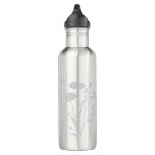 Koningin Anne's Kant Silhouet Design Waterfles (Rechts)