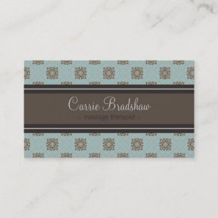 Koningin Anne's Lace Baby Blue Visitekaartje