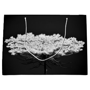 Koningin Anne's Lace Wildflower B&W Groot Cadeauzakje