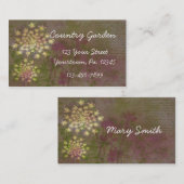 Koningin Anne's Visitekaartje (Voorkant / Achterkant)