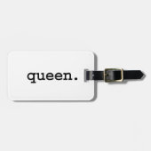 koningin bagagelabel (Voorkant horizontaal)