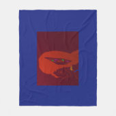 Koningin BeastHive Fleece Deken (Voorkant)