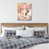 Koningin Bee  Beauful Collage Canvas Afdruk (Insitu (Slaapkamer))