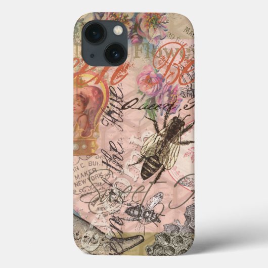 Koningin Bee  Beauful Collage Case-Mate iPhone Case (Achterkant)