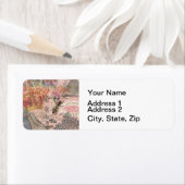 Koningin Bee  Beauful Collage Etiket (Insitu)