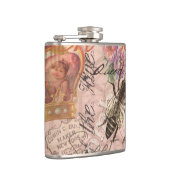 Koningin Bee Beauful Collage Heupfles (Rechts)