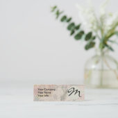 Koningin Bee Beauful Collage Mini Visitekaartje (Staand voorkant)