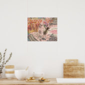 Koningin Bee  Beauful Collage Poster (Keuken)