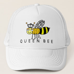 Koningin Bee Black Crown Trucker Pet