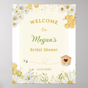 Koningin-Bee-Bumblebee-bride voor bijen-Vrijgezell Poster